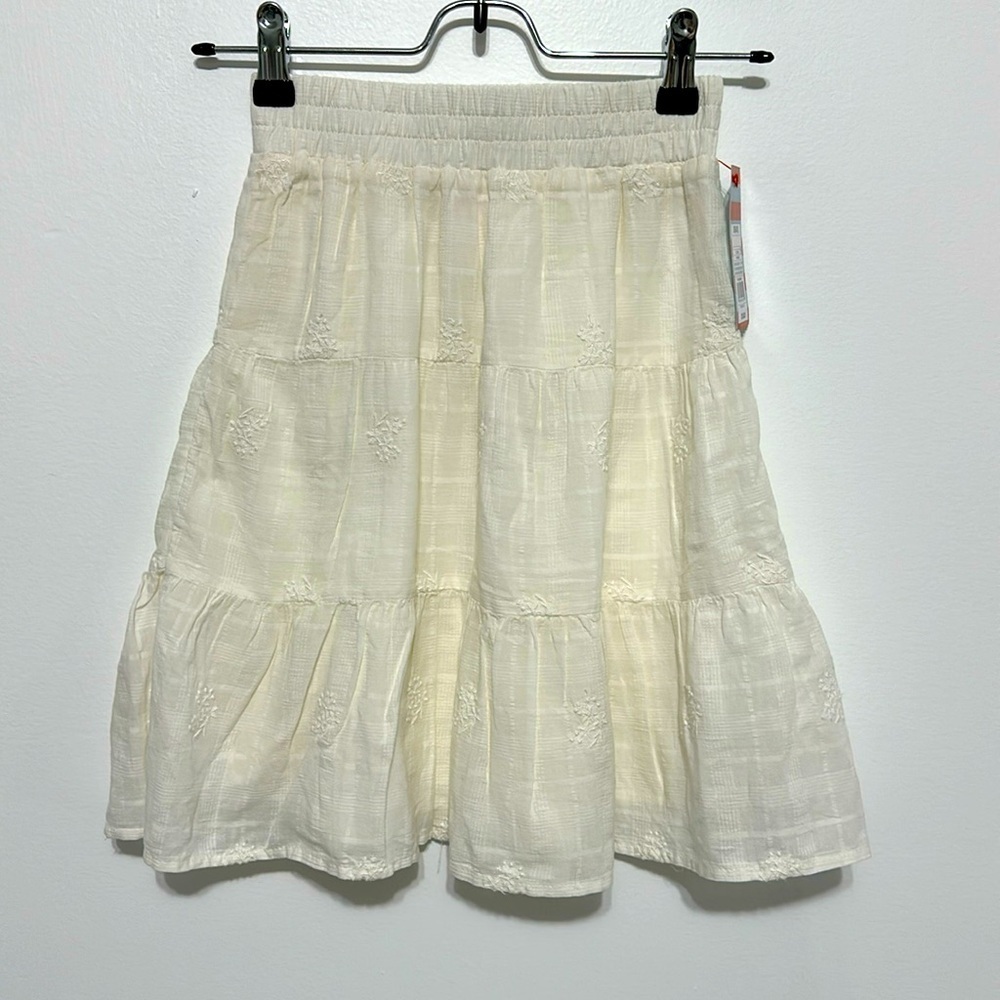 Cat & Jack cream little girls a-line skirt​​